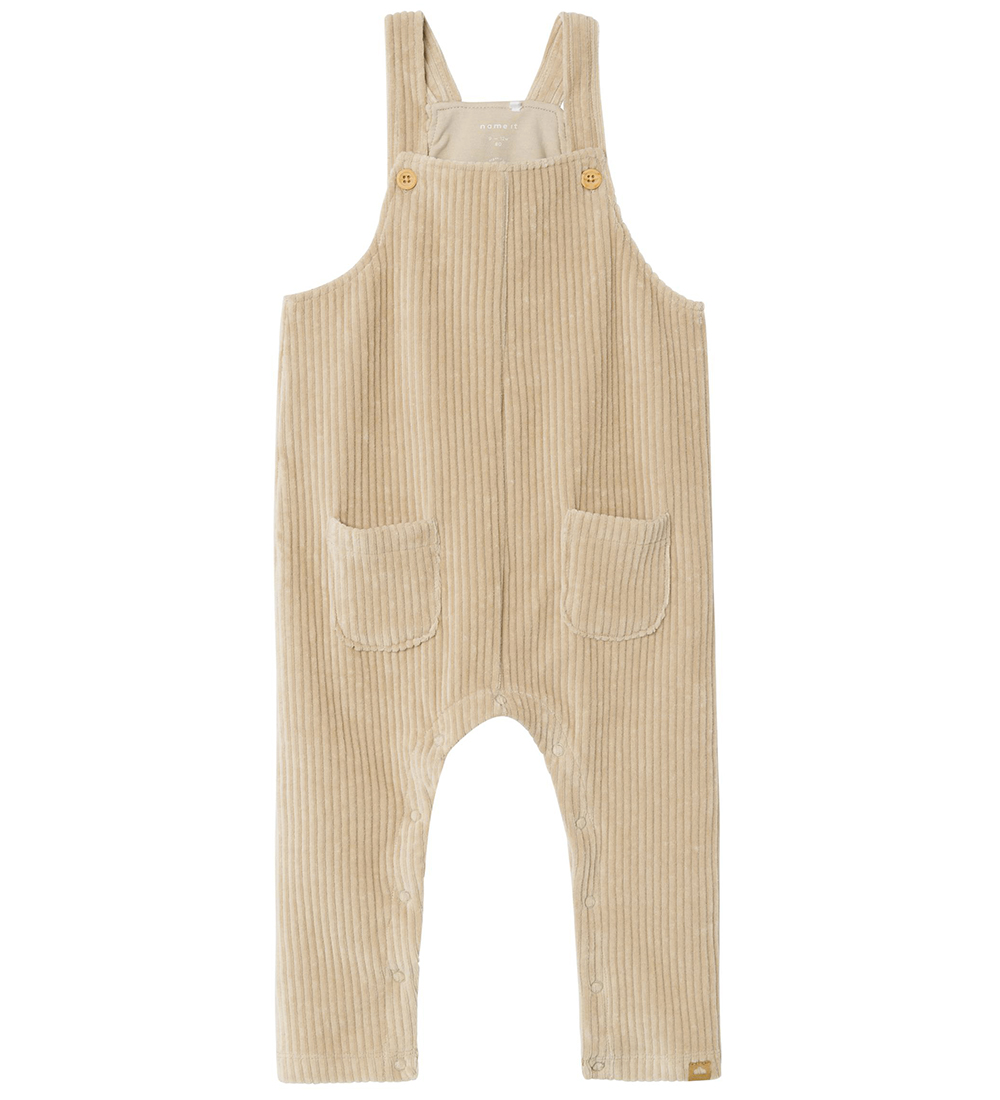 Name It Smækbukser - NbmNash - Velour - Oxford Tan