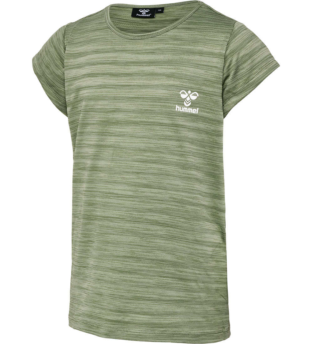 Hummel T-Shirt - hmlSUTKIN - Oil Green