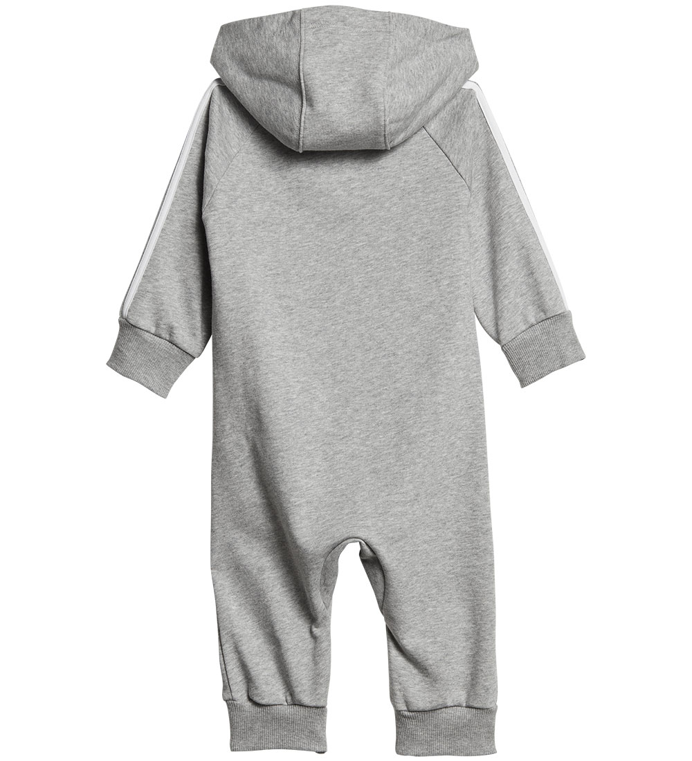 adidas Performance Heldragt - I 3S FT ONESIE - Grå/Hvid