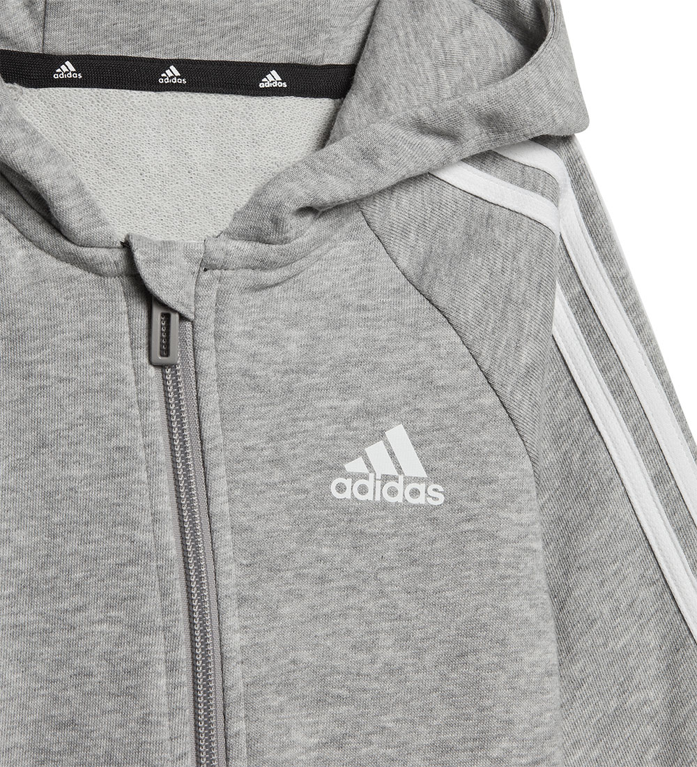 adidas Performance Heldragt - I 3S FT ONESIE - Grå/Hvid