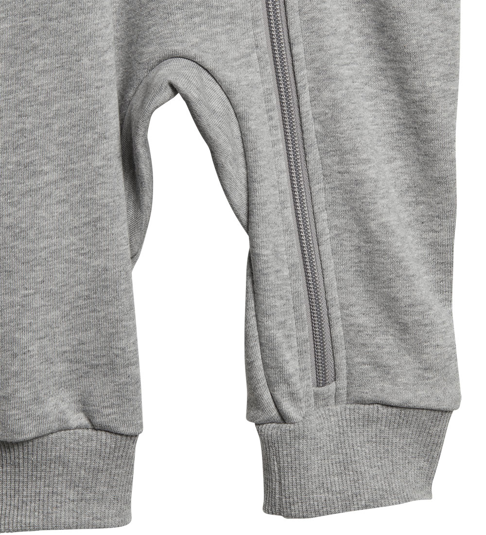 adidas Performance Heldragt - I 3S FT ONESIE - Grå/Hvid