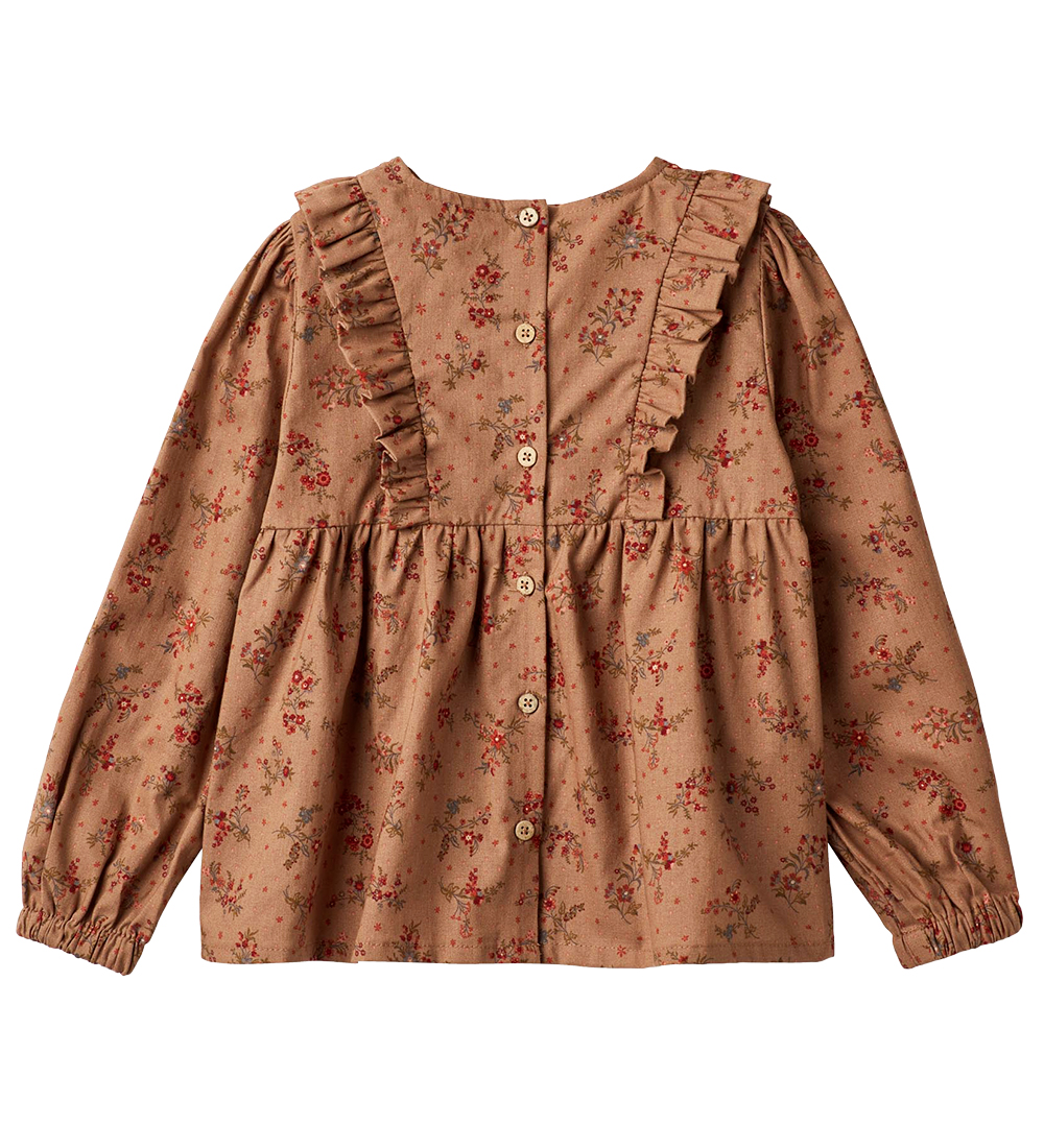 Wheat Bluse - Nolia - Berry Dust Flowers