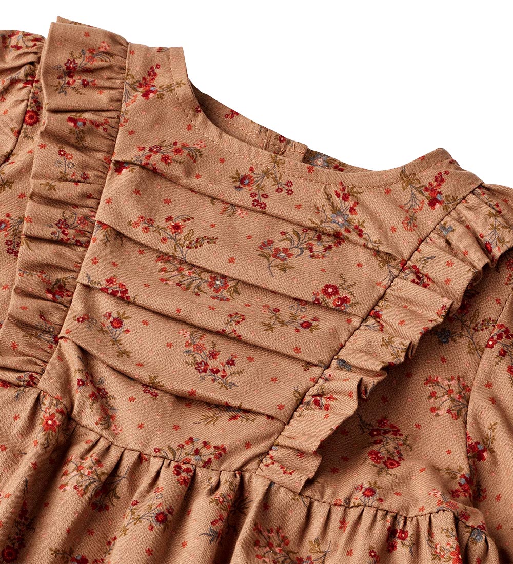 Wheat Bluse - Nolia - Berry Dust Flowers