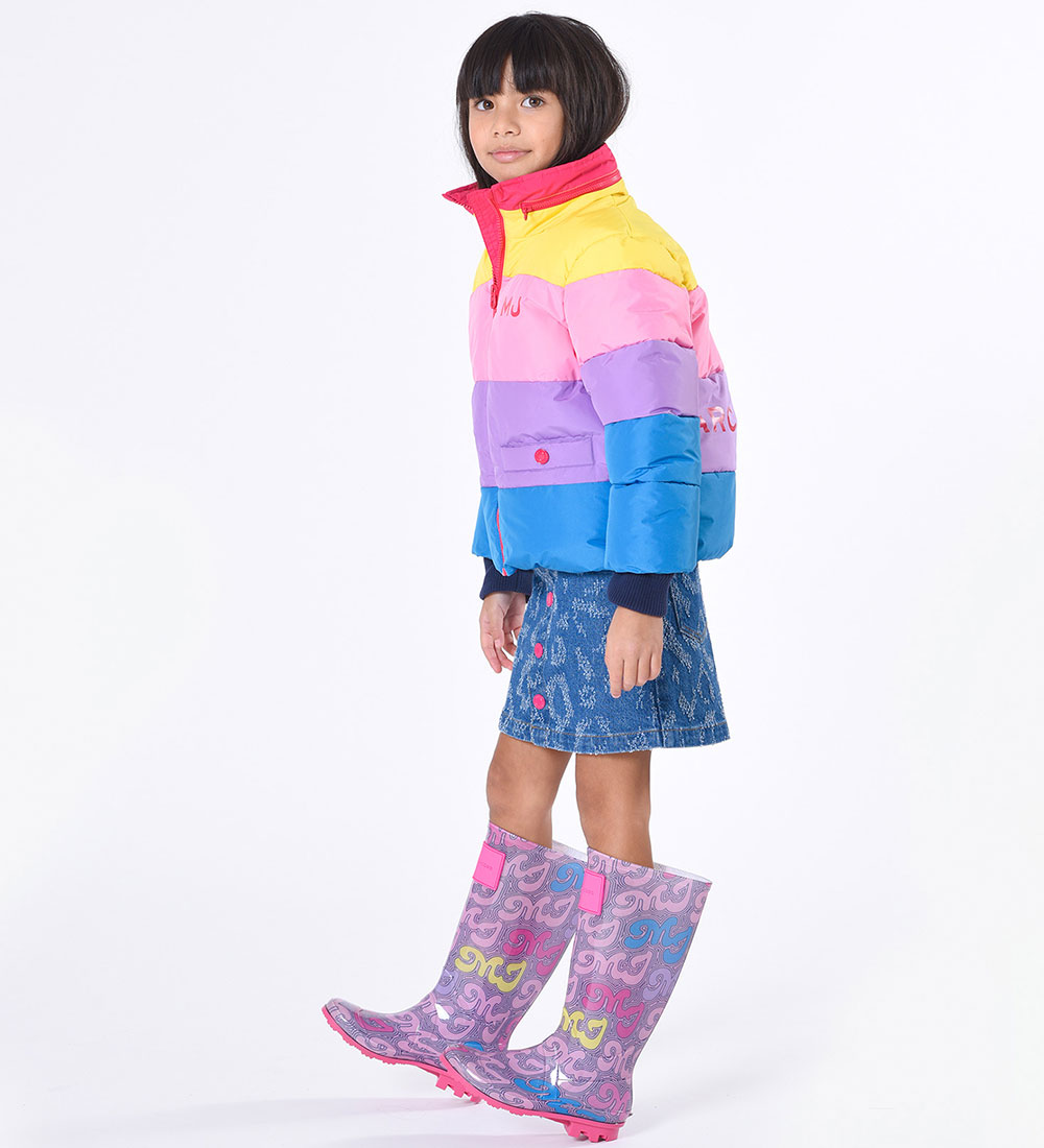 Little Marc Jacobs Dynejakke - Hip Hop Museum - Multifarvet m. F