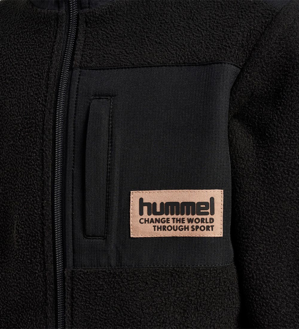 Hummel Fleecejakke - hmlDare - Sort