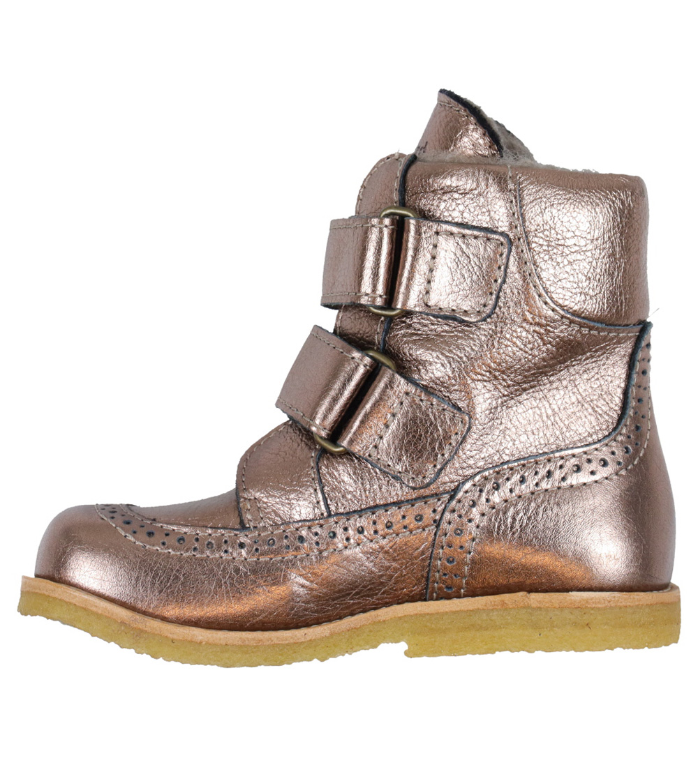 Bisgaard Vinterstøvler - Elba - Tex - Rose Gold Metallic
