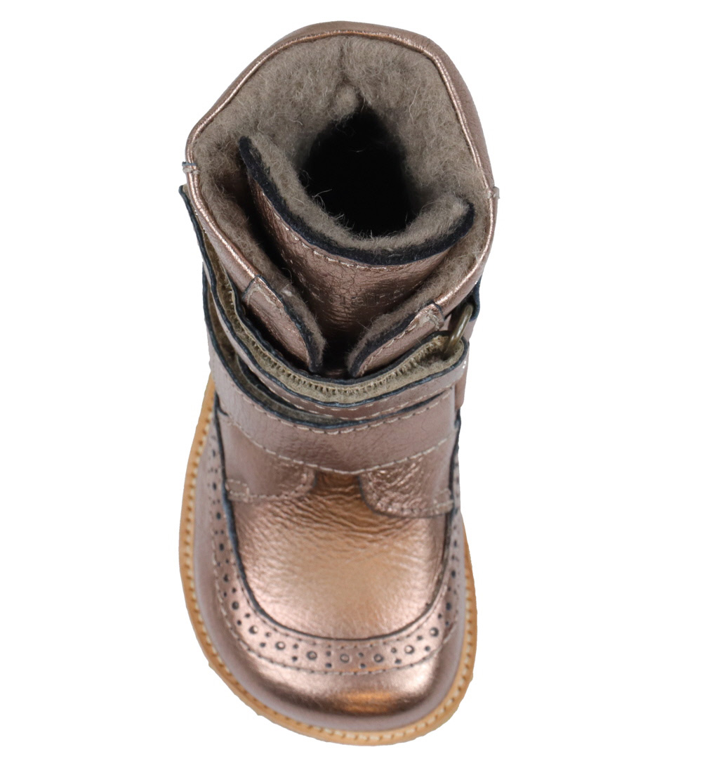 Bisgaard Vinterstøvler - Elba - Tex - Rose Gold Metallic