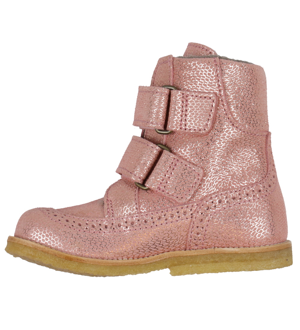 Bisgaard Vinterstøvler - Elba - Tex - Rosa m. Glimmer