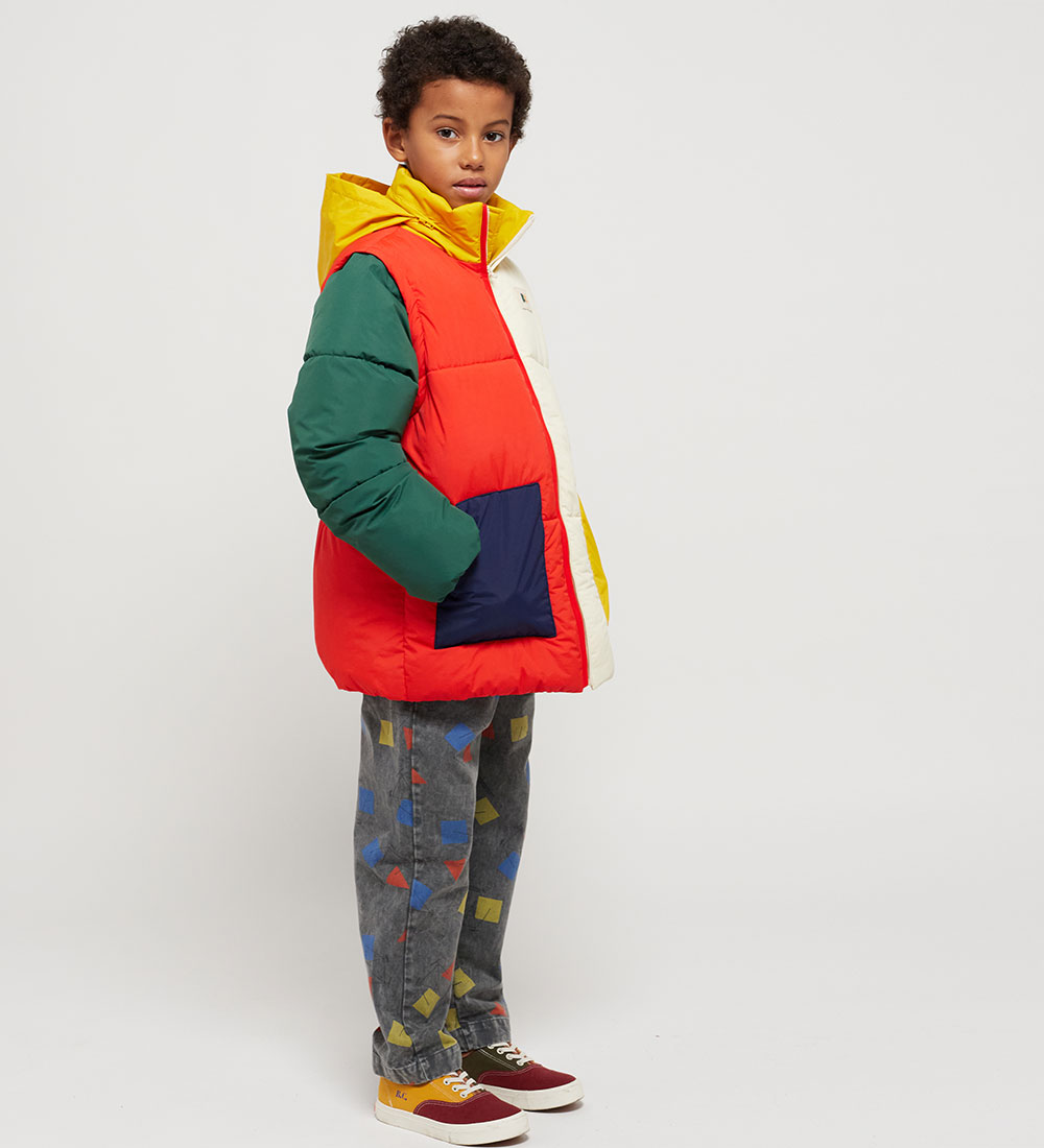 Bobo Choses Dynejakke/Dynevest - Color Block - Multifarvet