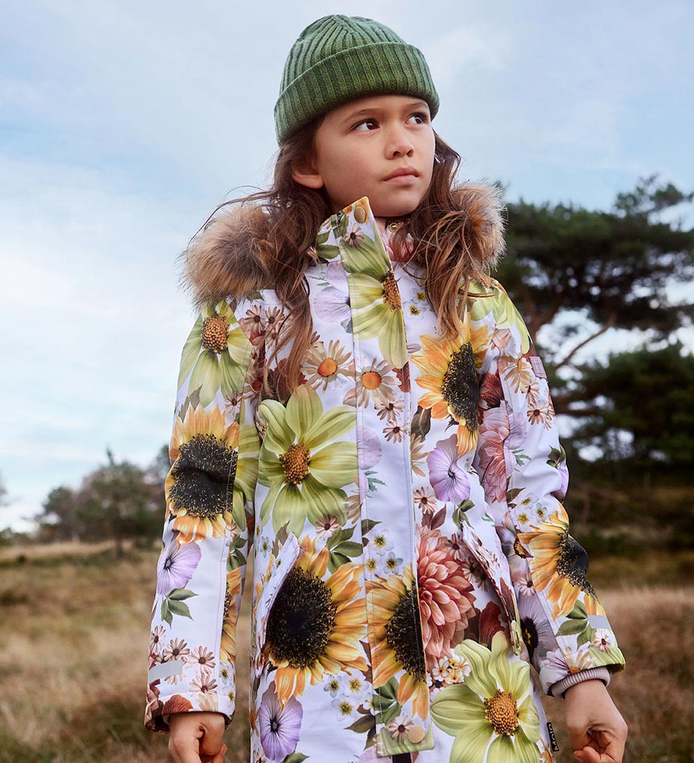 Molo Vinterjakke - Peace - Retro Flowers