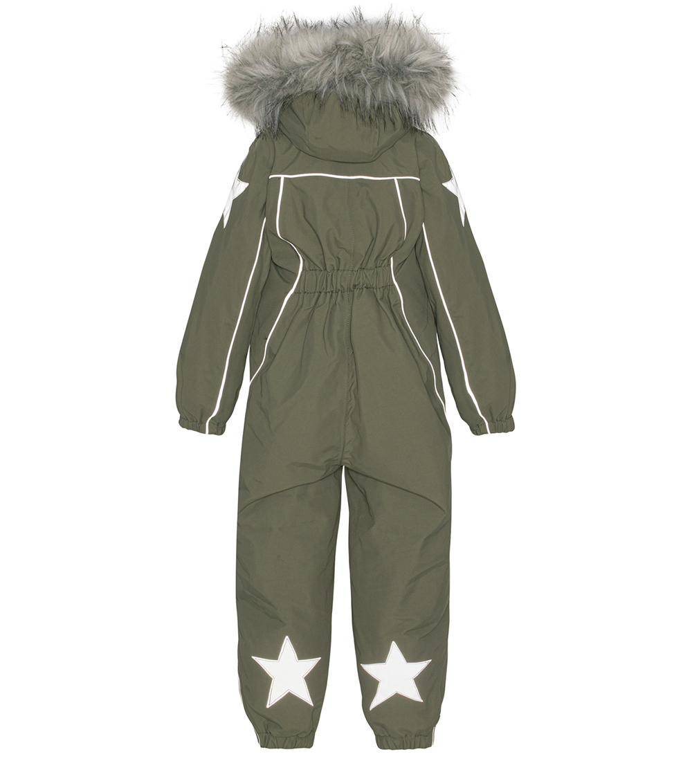 Molo Flyverdragt - Polaris Fur - Dusty Green