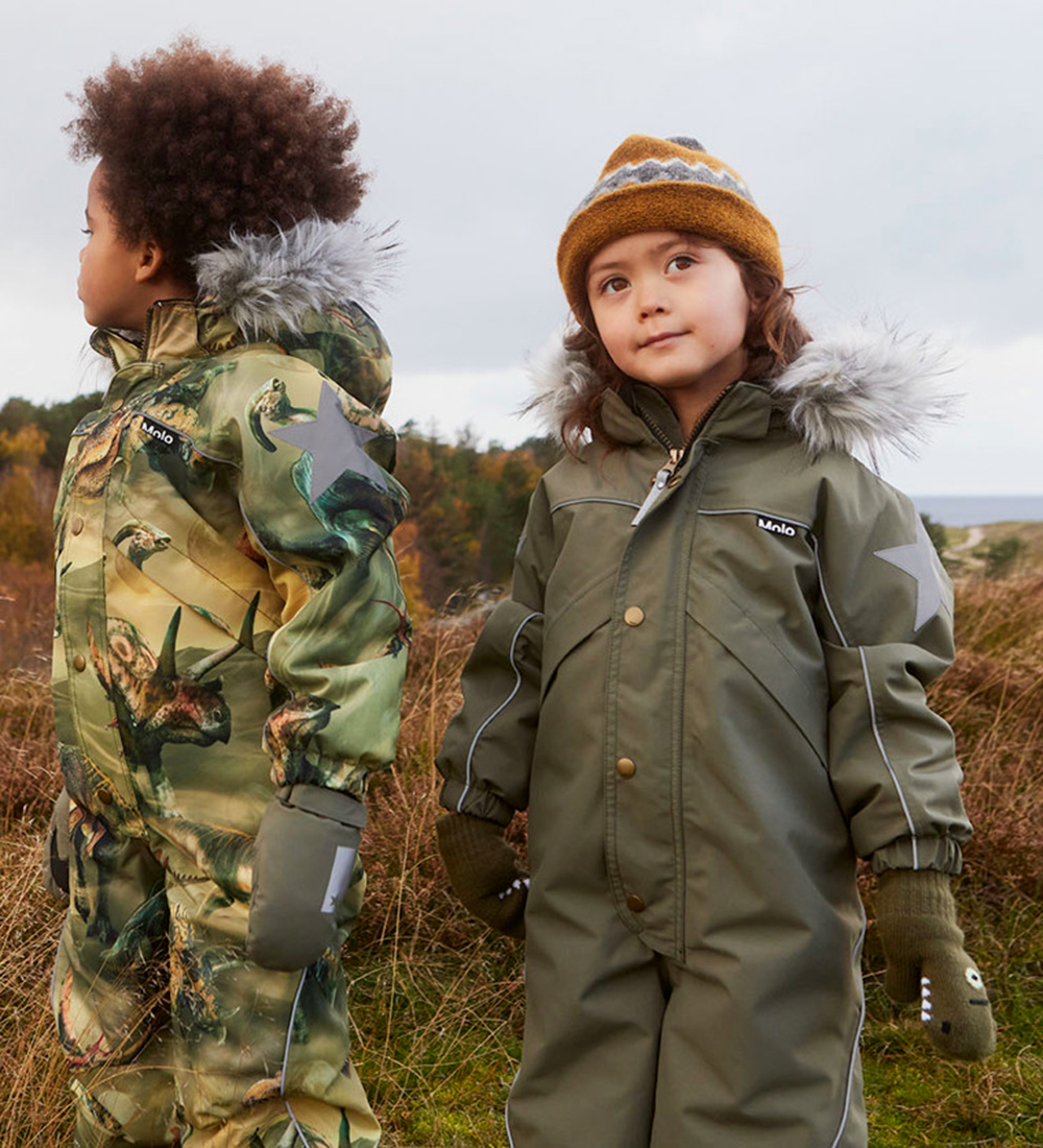 Molo Flyverdragt - Polaris Fur - Dusty Green