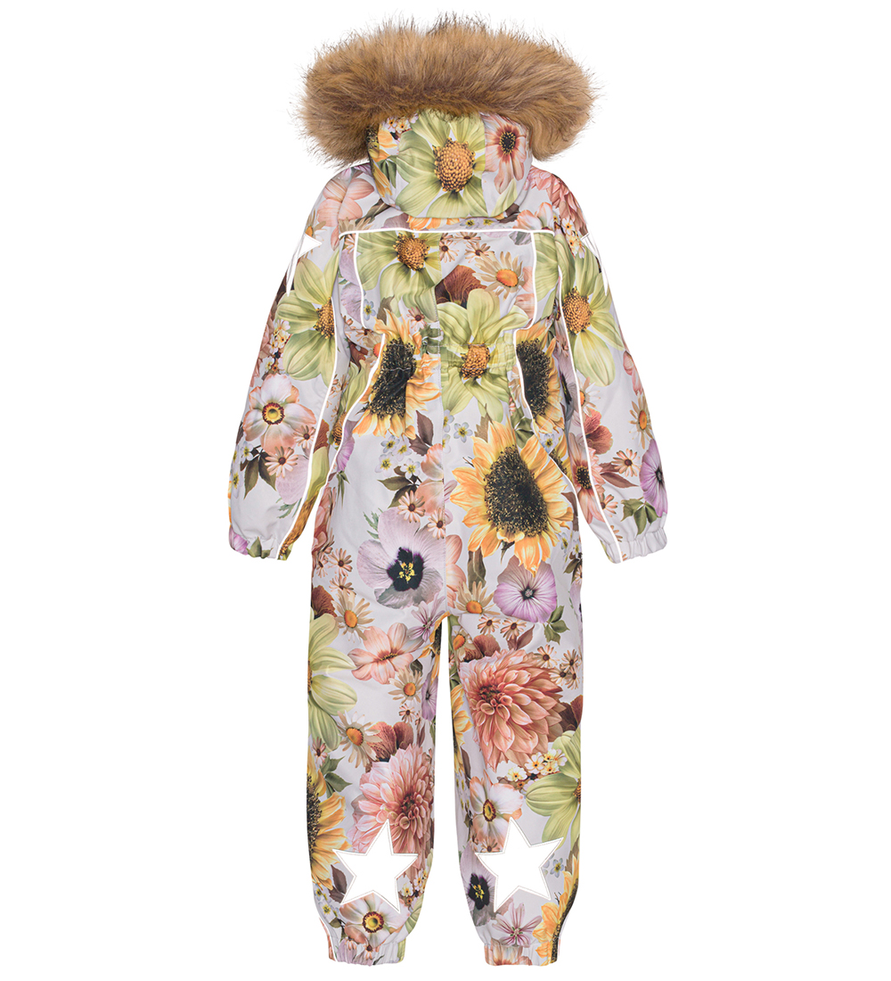 Molo Flyverdragt - Polaris Fur - Retro Flowers