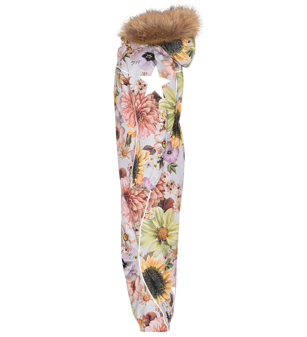 Molo Flyverdragt - Polaris Fur - Retro Flowers
