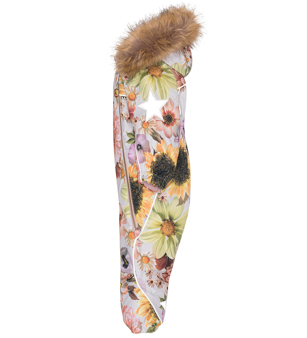 Molo Flyverdragt - Pyxis Fur - Retro Flowers