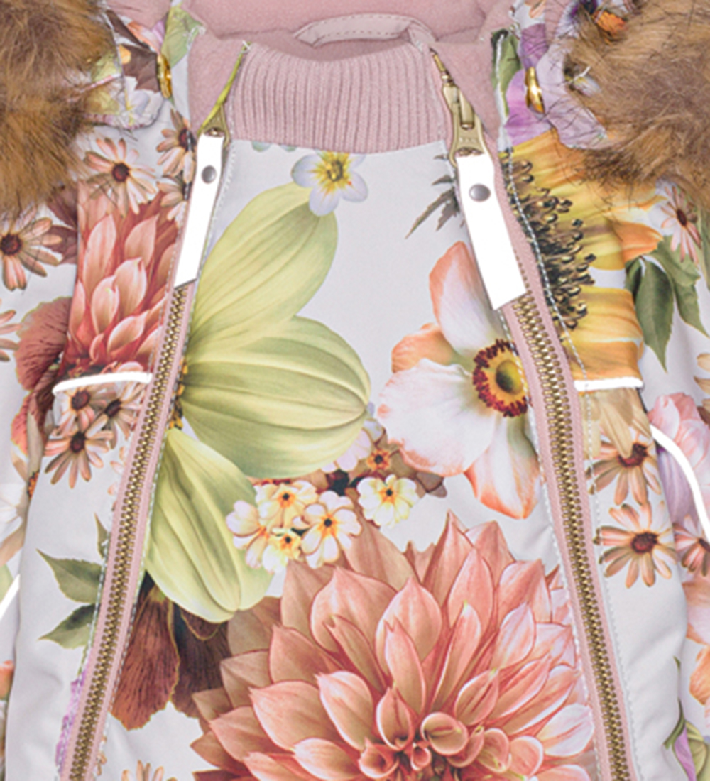 Molo Flyverdragt - Pyxis Fur - Retro Flowers