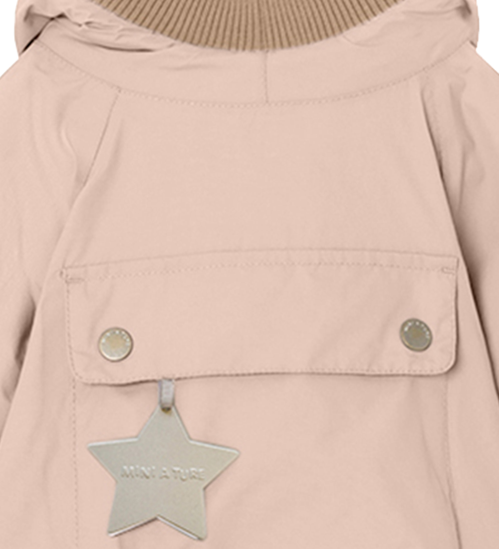 Mini A Ture Vinterjakke - Baby Wen Anorak - Rose Dust