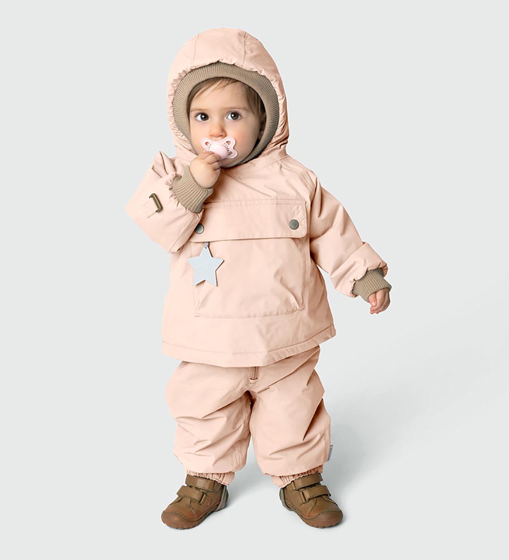Mini A Ture Vinterjakke - Baby Wen Anorak - Rose Dust