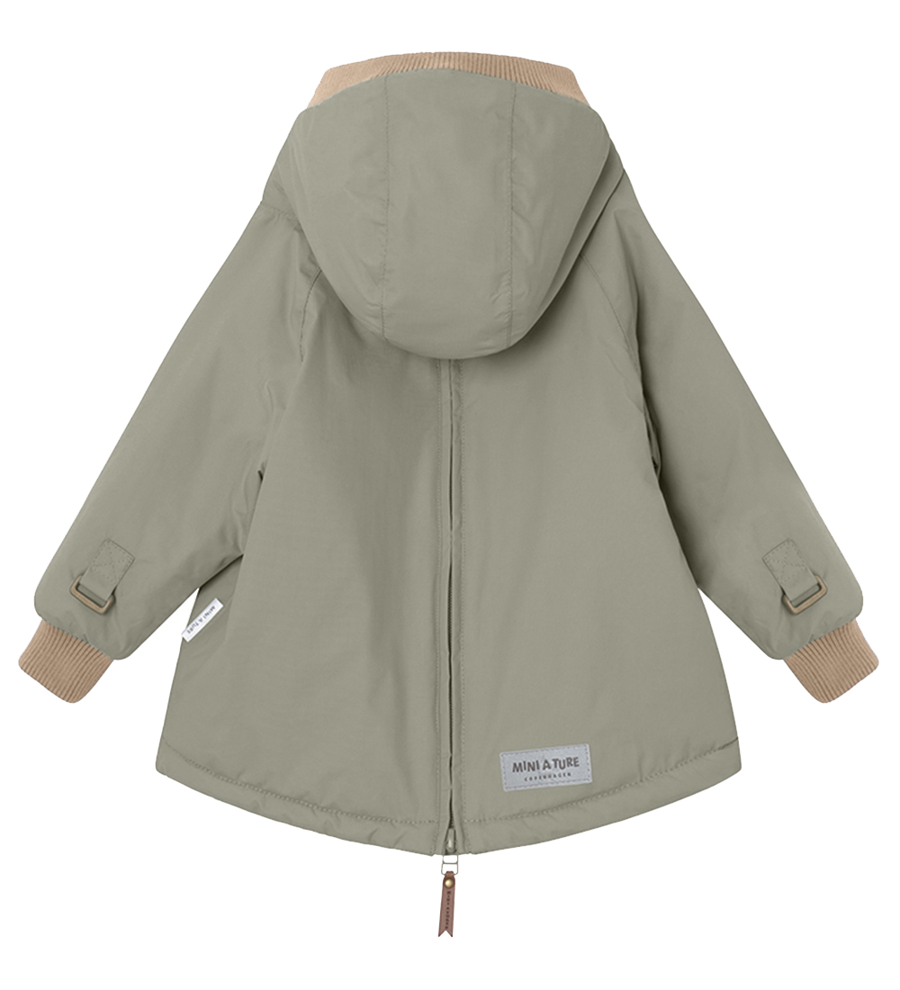 Mini A Ture Vinterjakke - Baby Wen Anorak - Vert