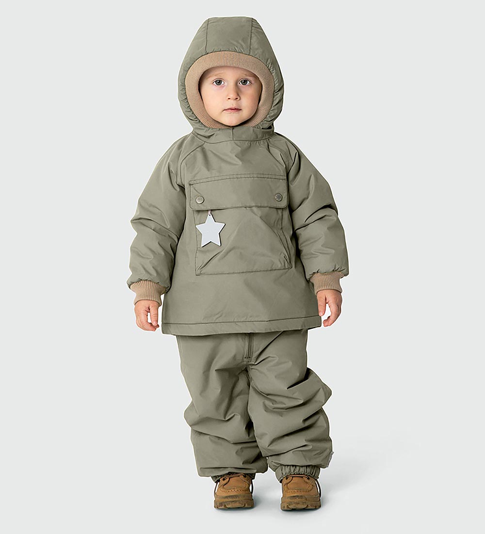 Mini A Ture Vinterjakke - Baby Wen Anorak - Vert