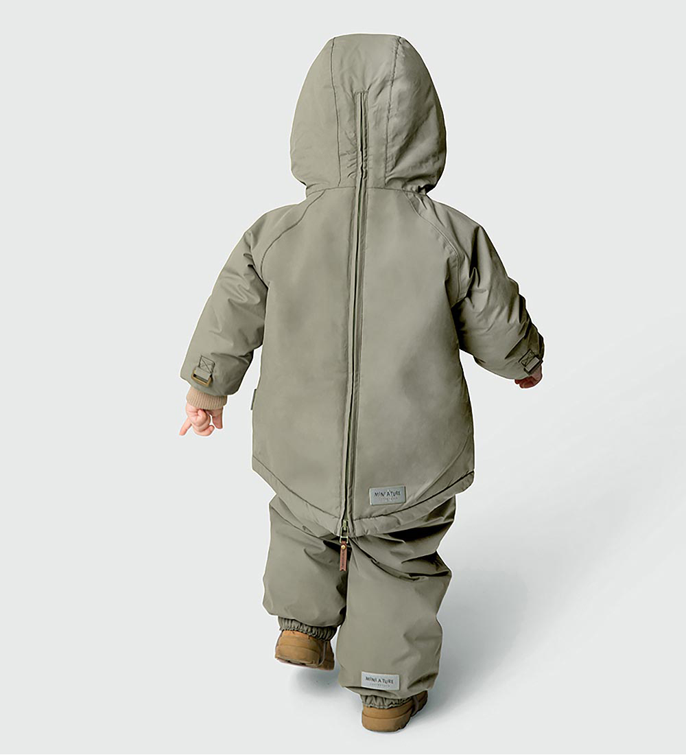 Mini A Ture Vinterjakke - Baby Wen Anorak - Vert