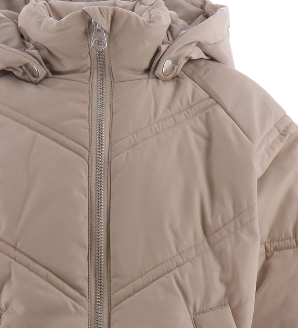 Pieces Kids Dynefrakke - PknElicity - Silver Mink