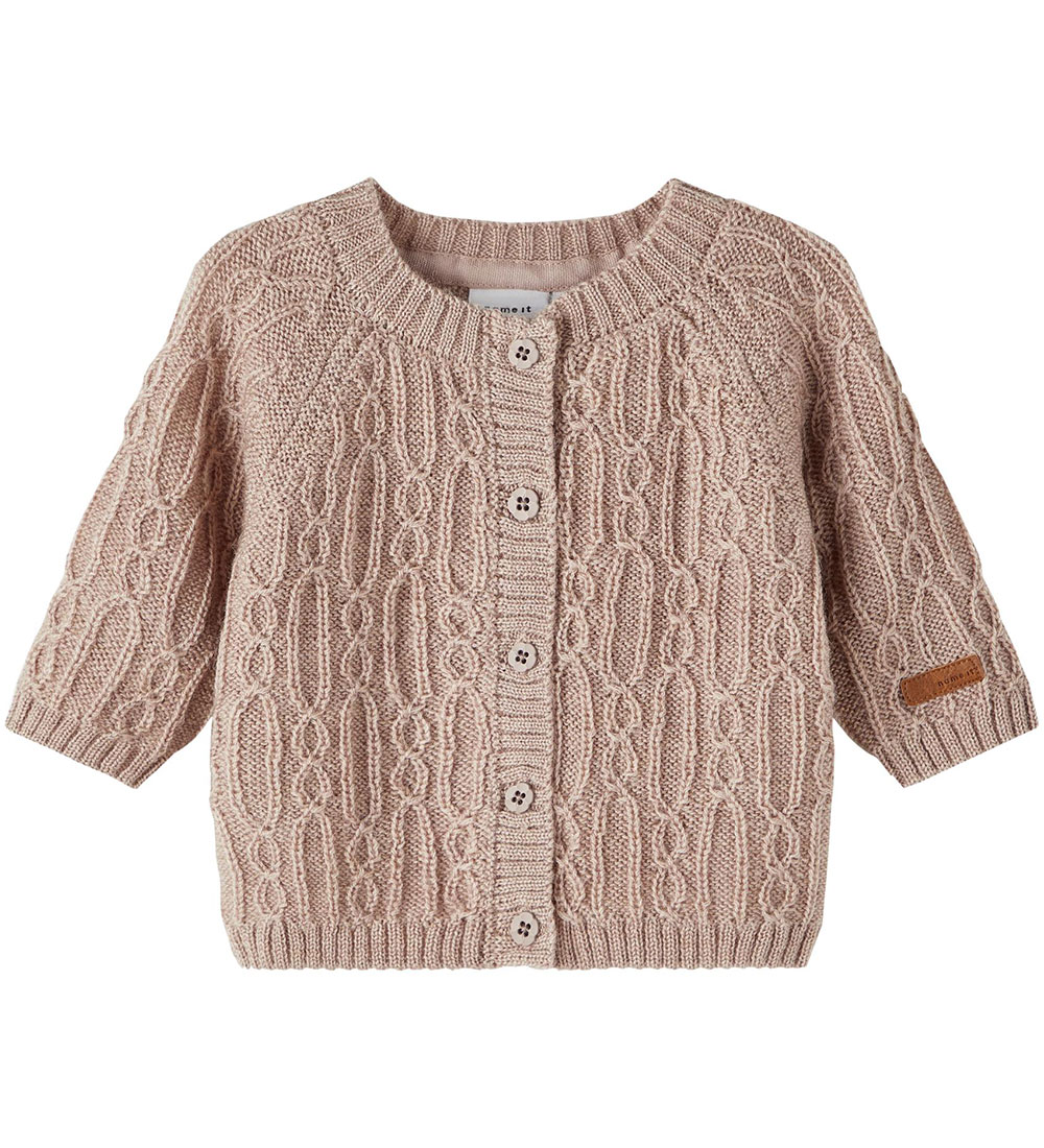 Name It Cardigan - Strik - NbfWrilla - Uld - Sphinx