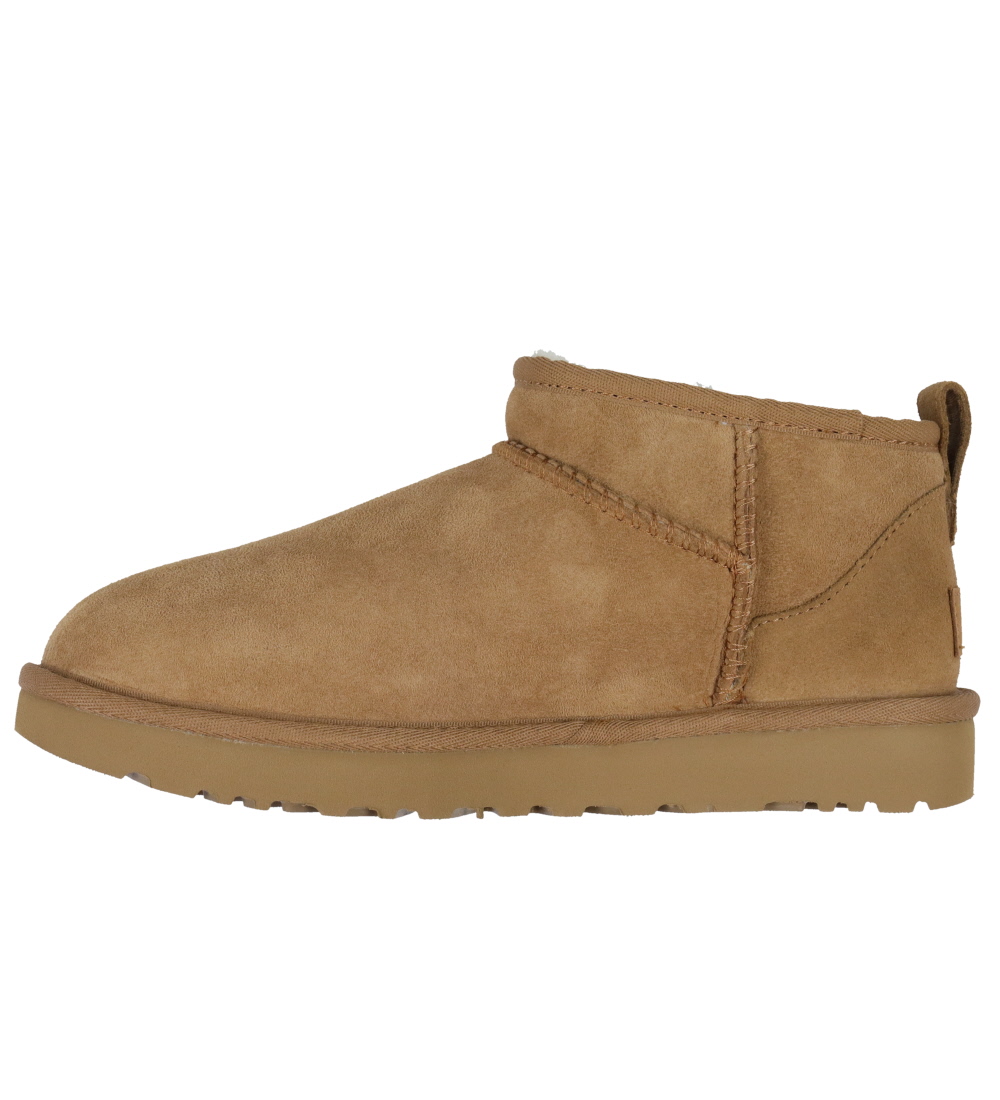 UGG Bamsestøvler - W Classic Ultra Mini - Chestnut