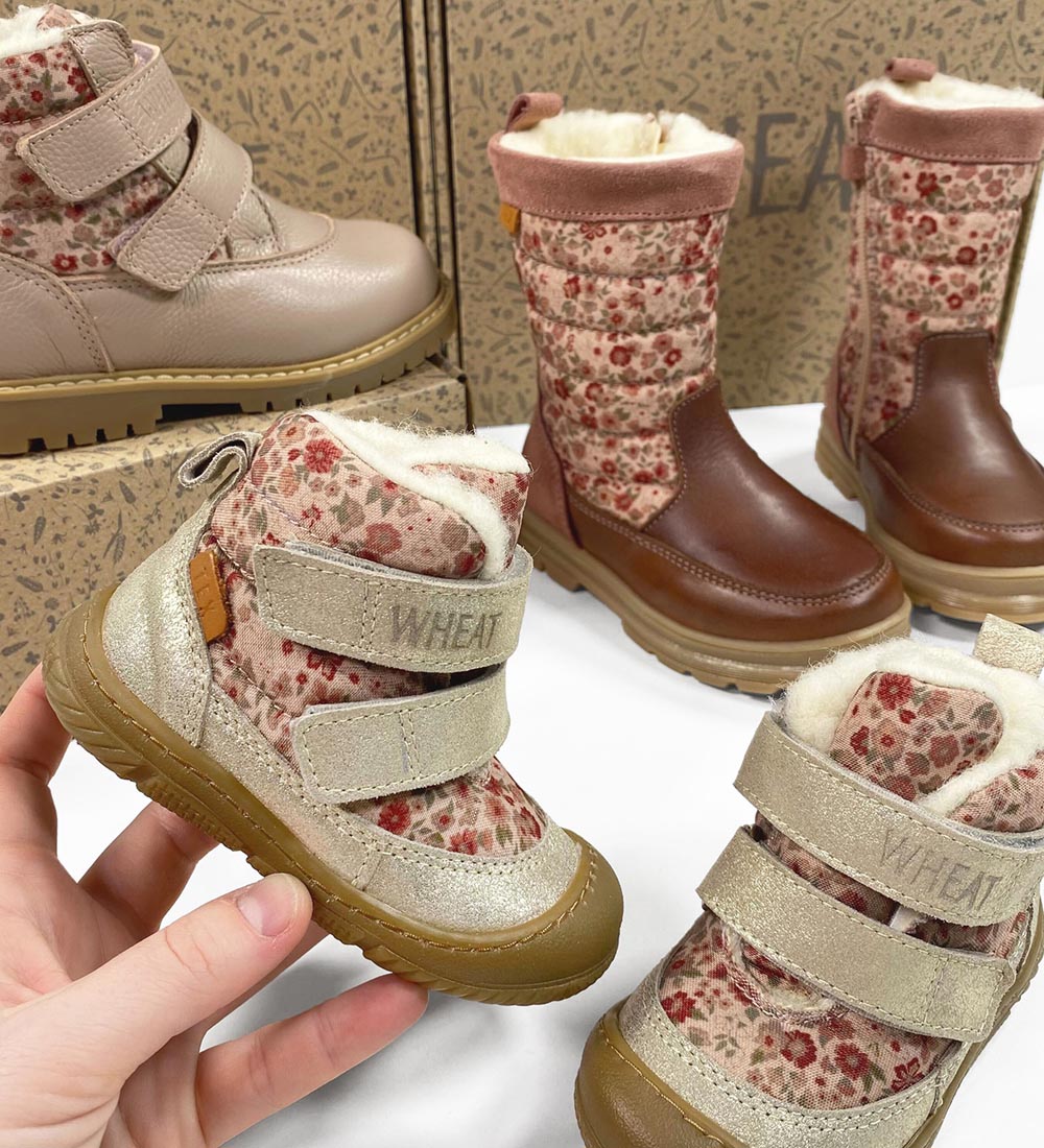 Wheat Vinterstøvler - Dowi Prewalker - Tex - Rose Dust Flower