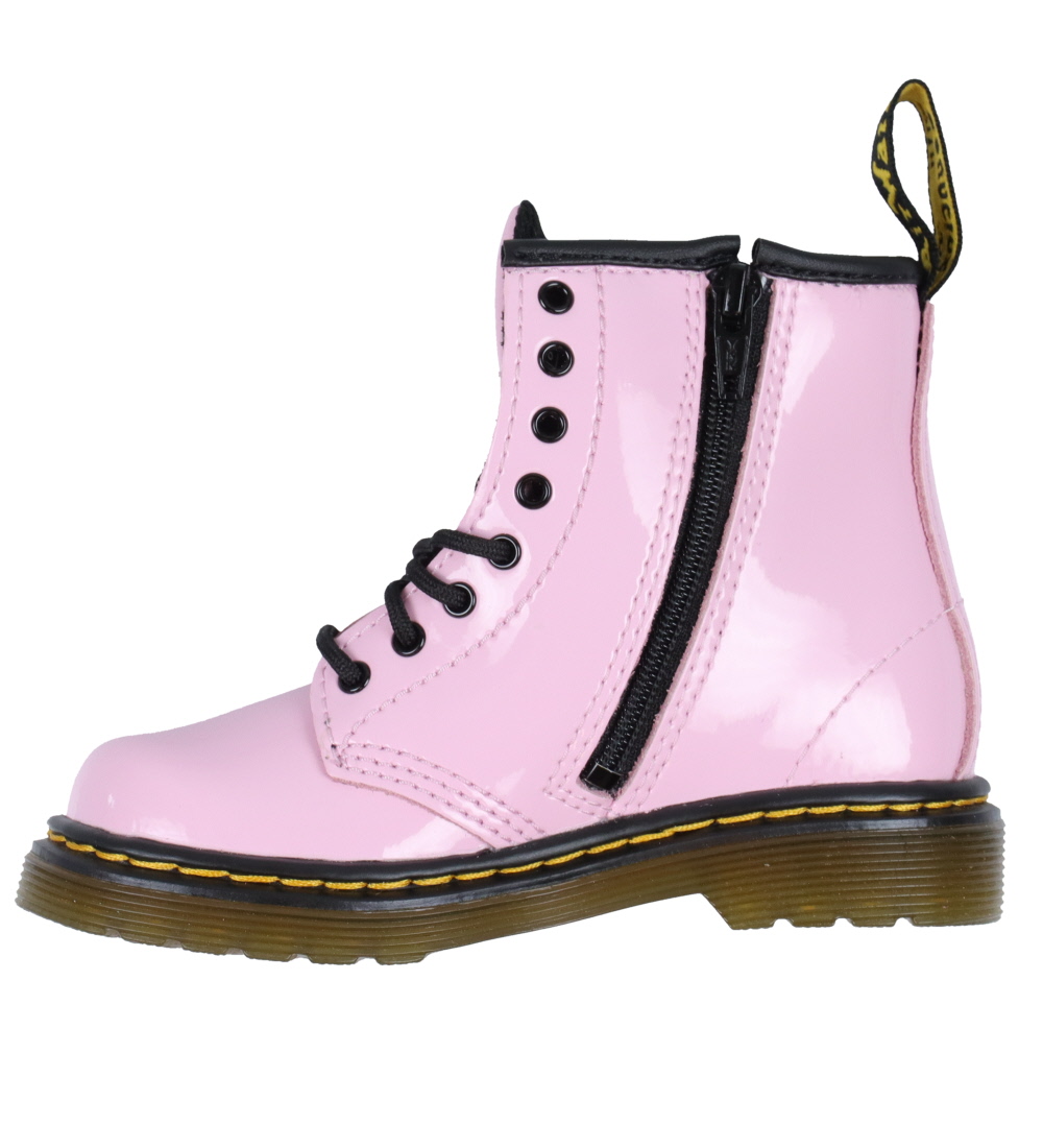 Dr. Martens Støvler - 1460 T Patent Lamper - Pale Pink