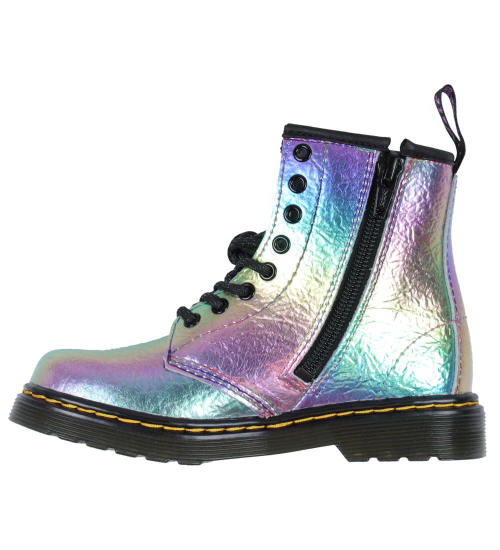 Dr. Martens Støvler - 1460 J Rainbow Crinkle - Multi