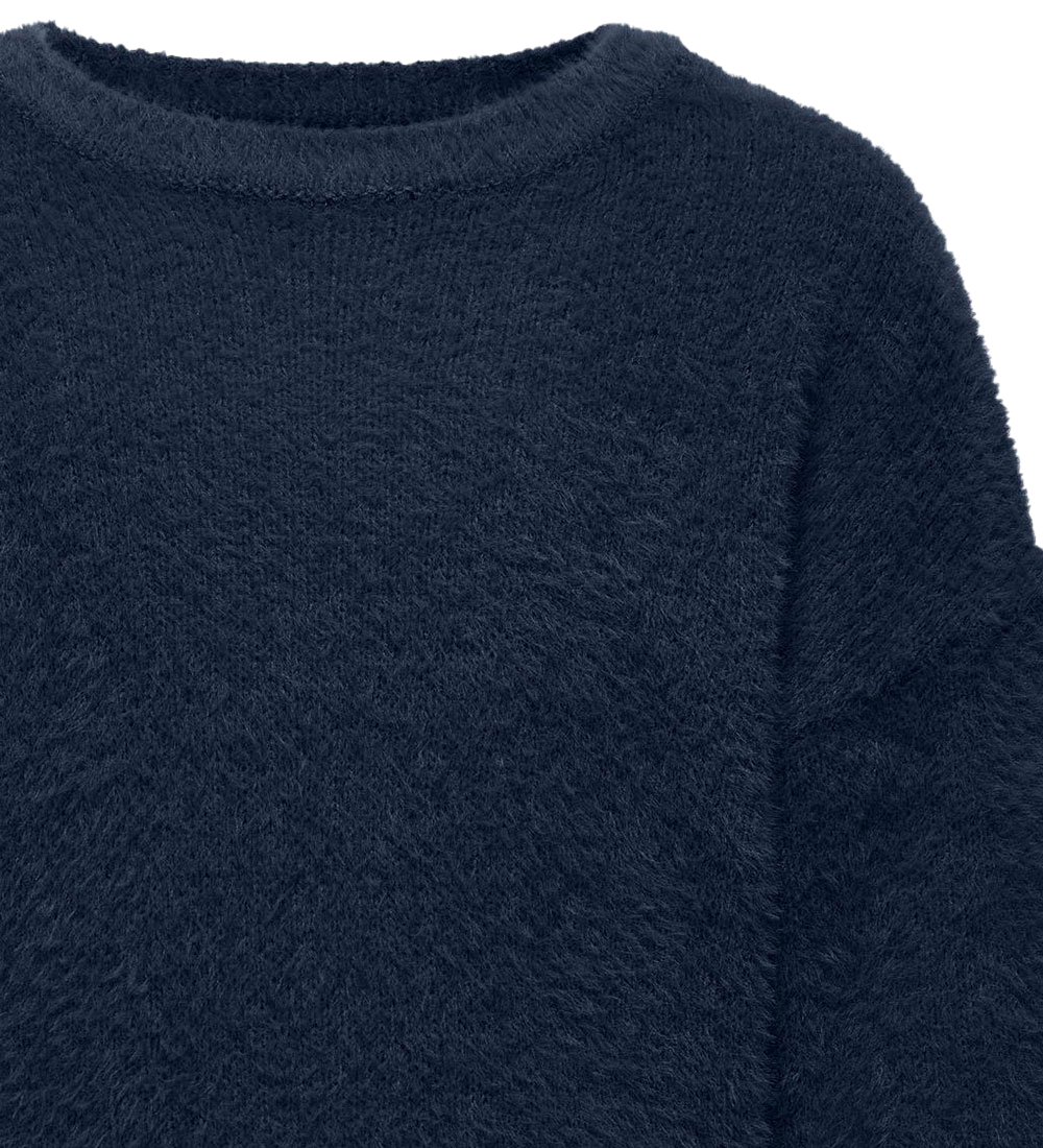 Kids Only Bluse - Strik - KogNewPiumo - Dress Blues