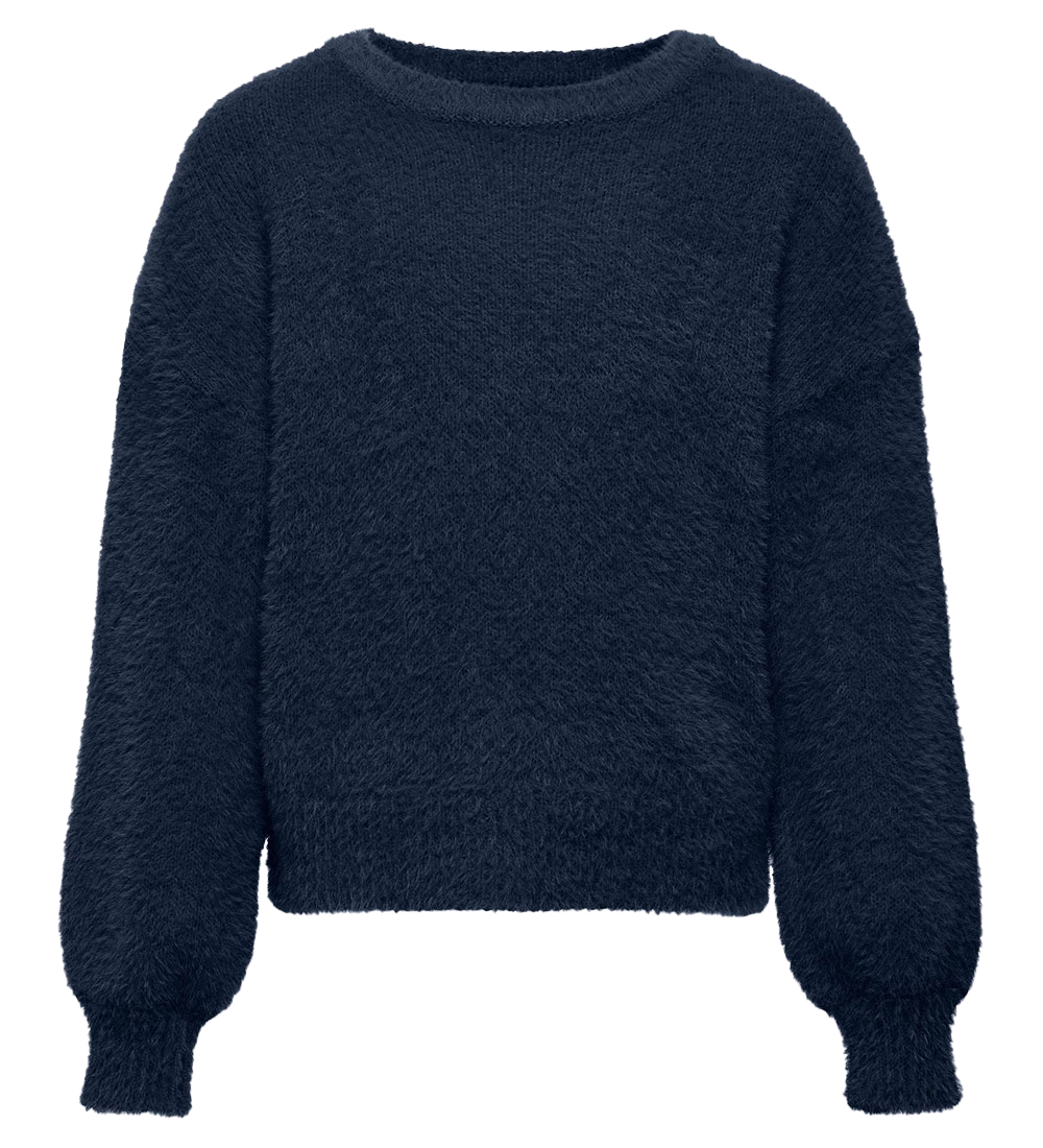 Kids Only Bluse - Strik - KogNewPiumo - Dress Blues