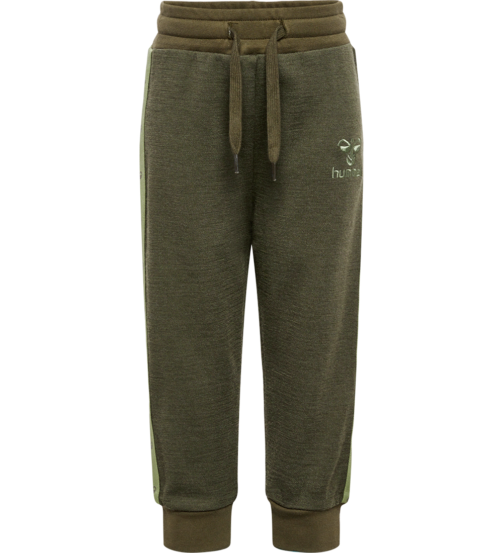 Hummel Bukser - Uld - hmlWulba - Olive Night