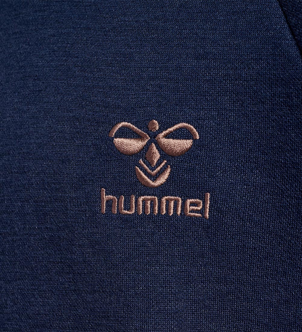 Hummel Sweatshirt - Uld - hmlWong - Black Iris