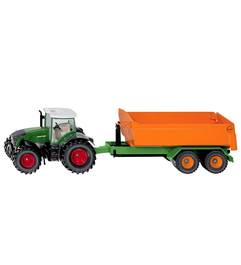 Siku Traktor m. Krogløfttrailer krog- Fendt 942 Vario - 1:50 /Gr