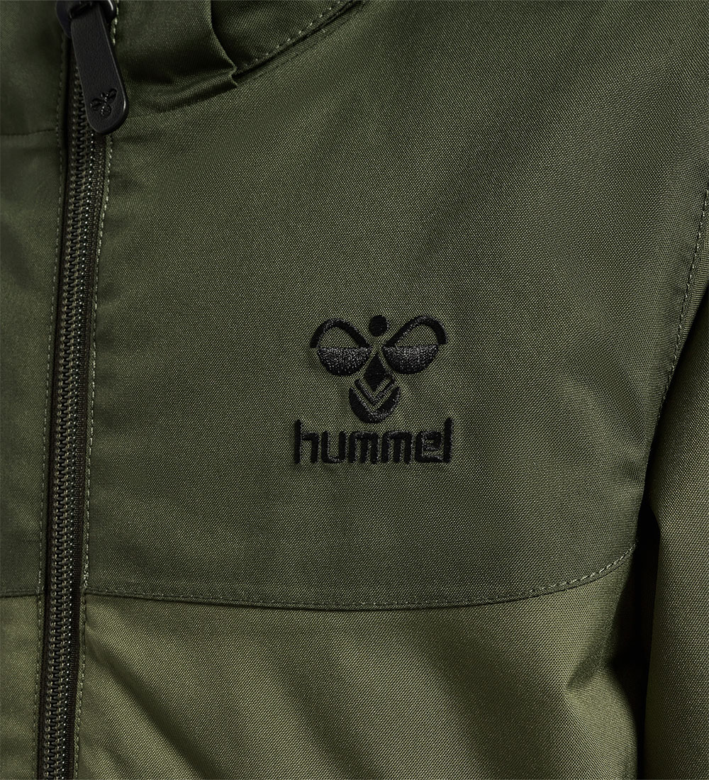 Hummel Vinterjakke - hmlLogan Tex - Olive Night