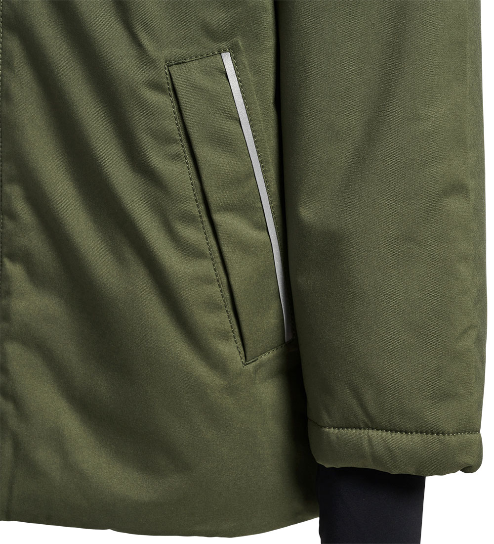 Hummel Vinterjakke - hmlLogan Tex - Olive Night