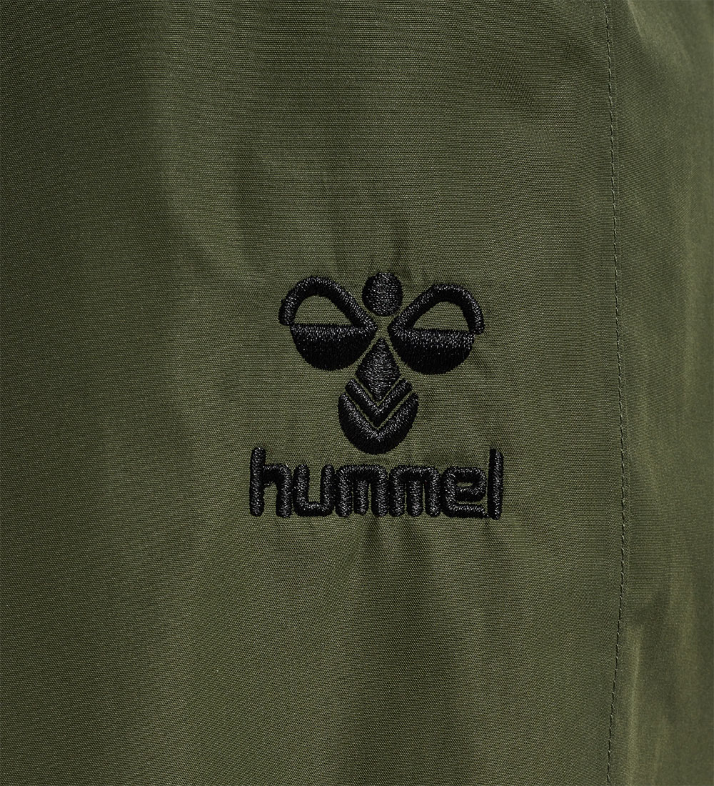 Hummel Skalbukser m. Seler - hmlMonsun Tex - Olive night