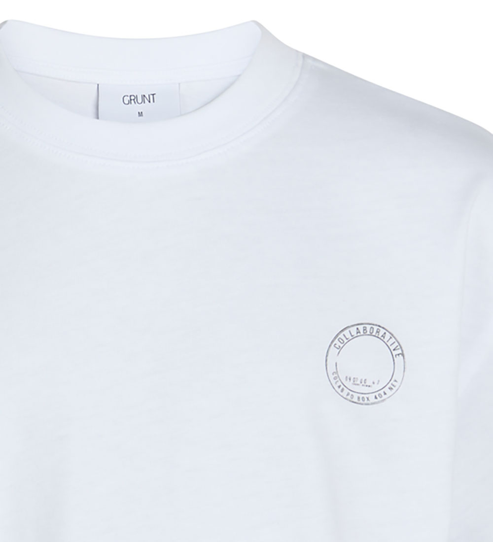 Grunt T-shirt - Bacoli - Hvid