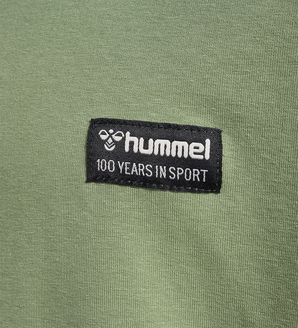 Hummel Sweatshirt - hmlGlen - Oil Green