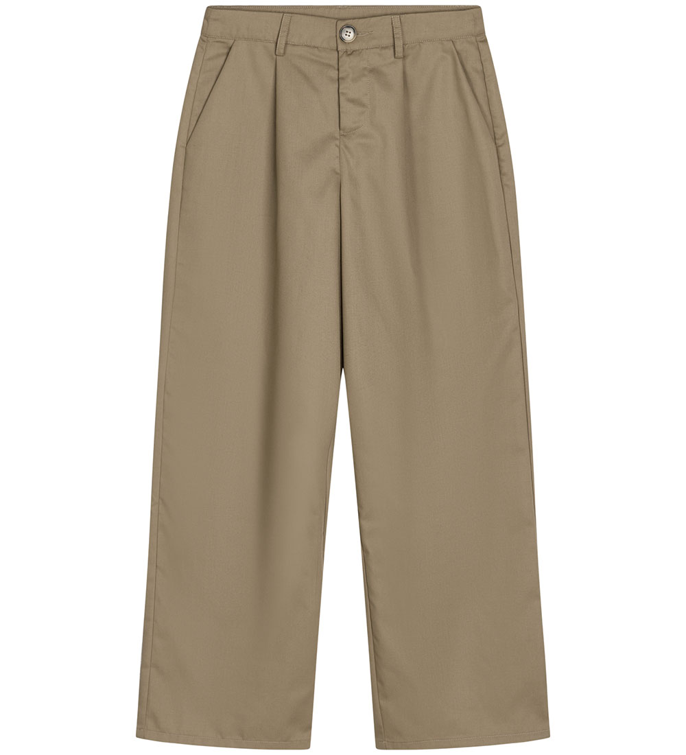 Grunt Bukser - Espinho Low Waist  - Camel