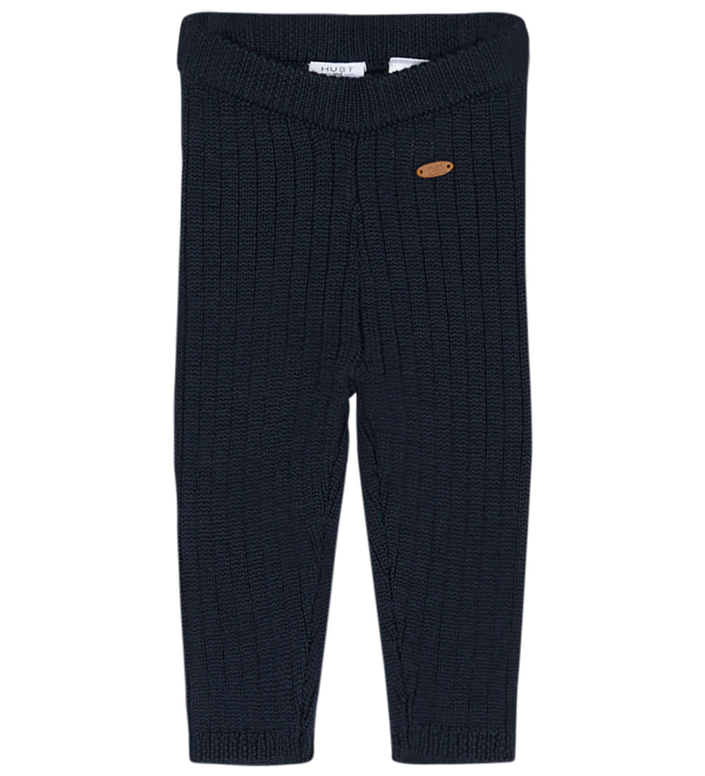 Hust and Claire Leggings - Uld - Lui - Strik - Blue Night