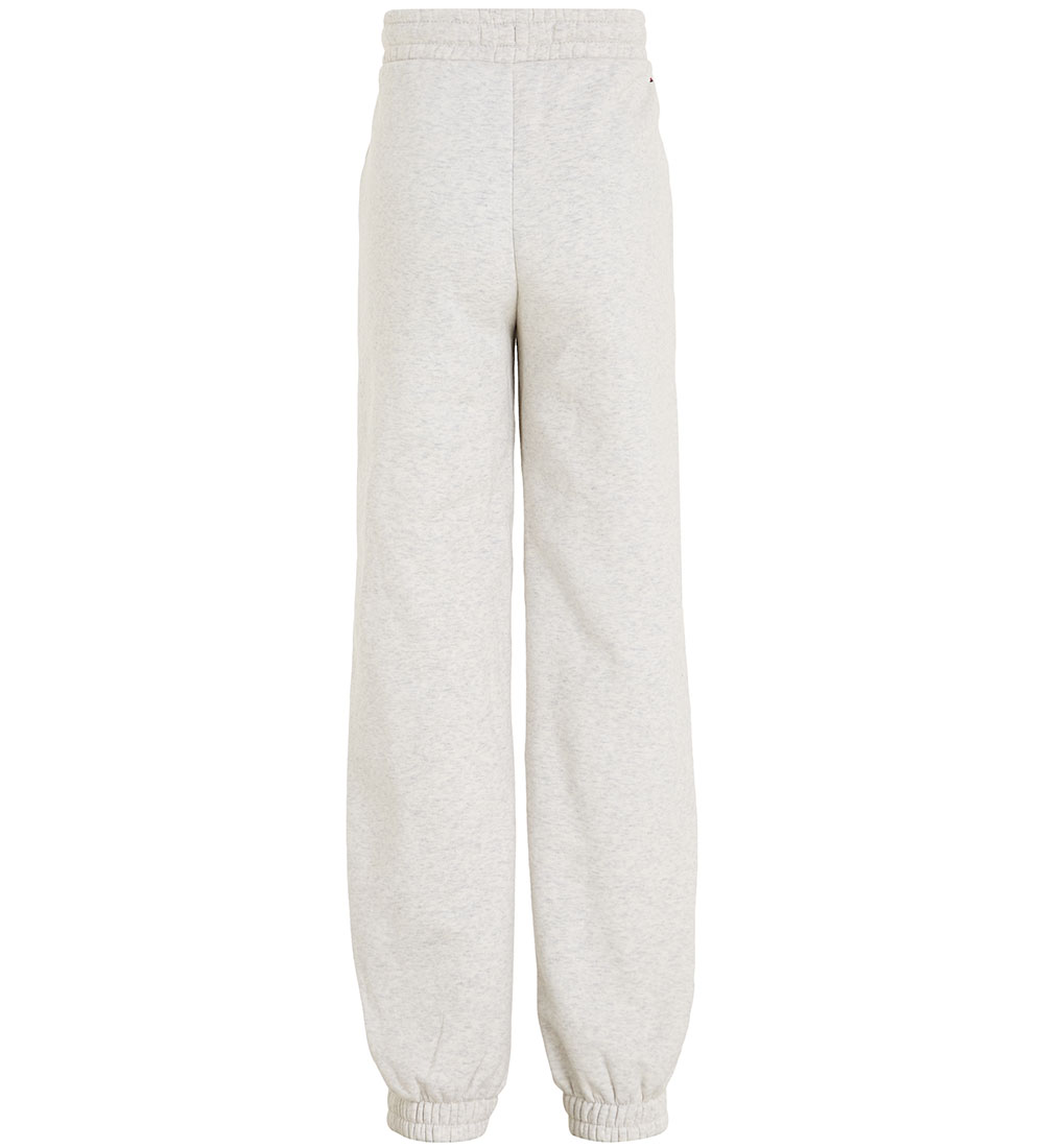 Tommy Hilfiger Sweatpants - Crest Varsity - New Light Grey Heath