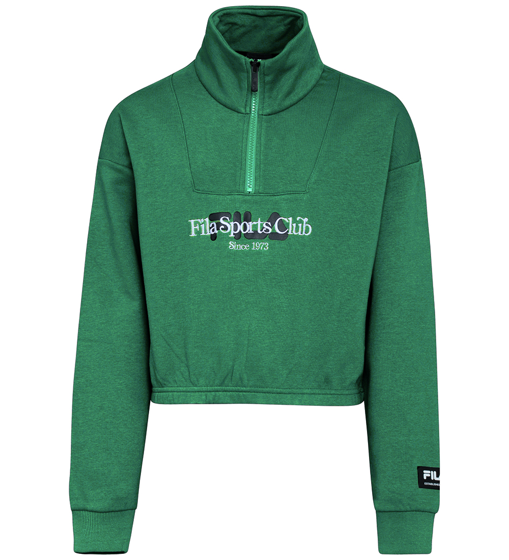 Fila Sweatshirt - Half-zip - Tulfes - Verdant Green