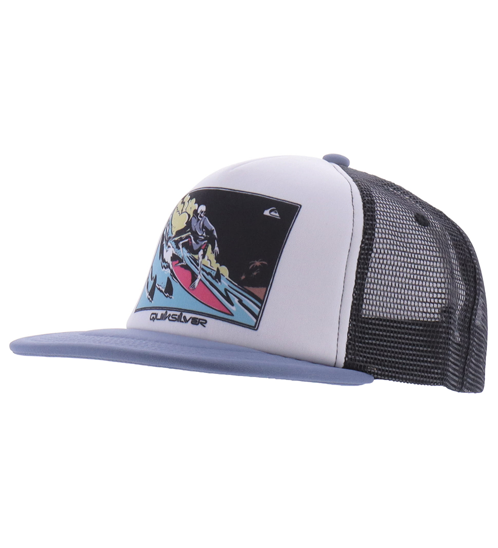 Quiksilver Kasket - Rat Pack Trucker - Hvid/Bl