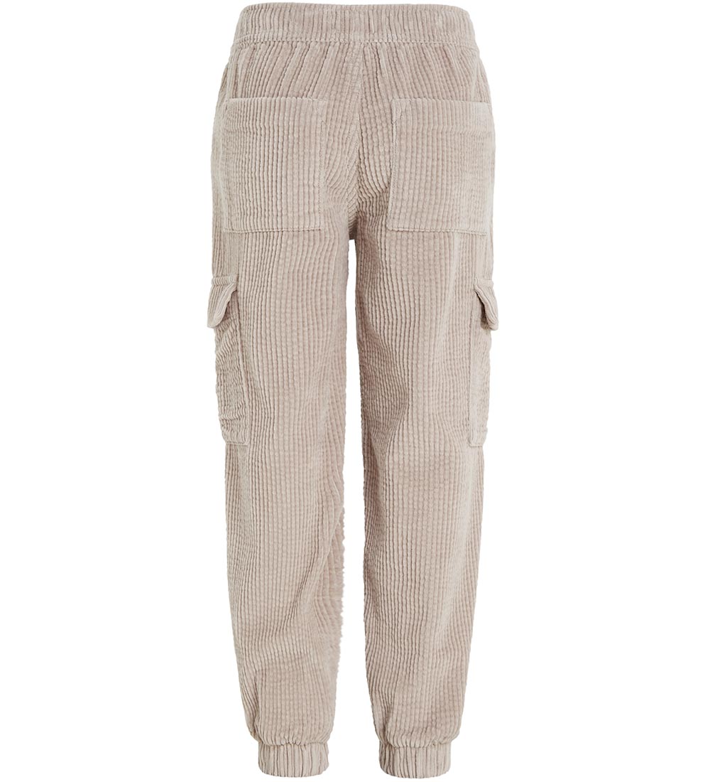 Calvin Klein Fløjlsbukser - Cargo Jogger - Porpoise