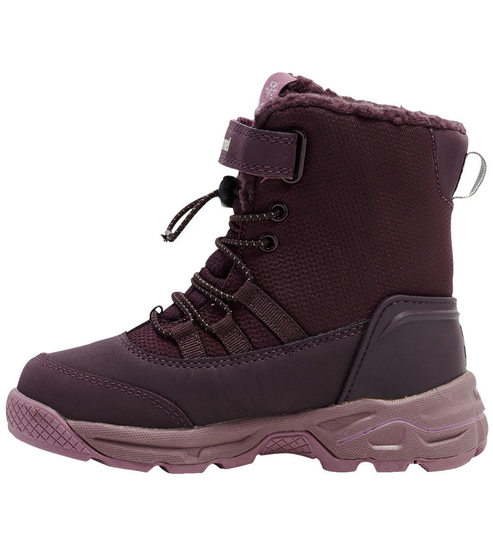 Hummel Vinterstøvler - Snow Boot Tex JR - Catawba Grape