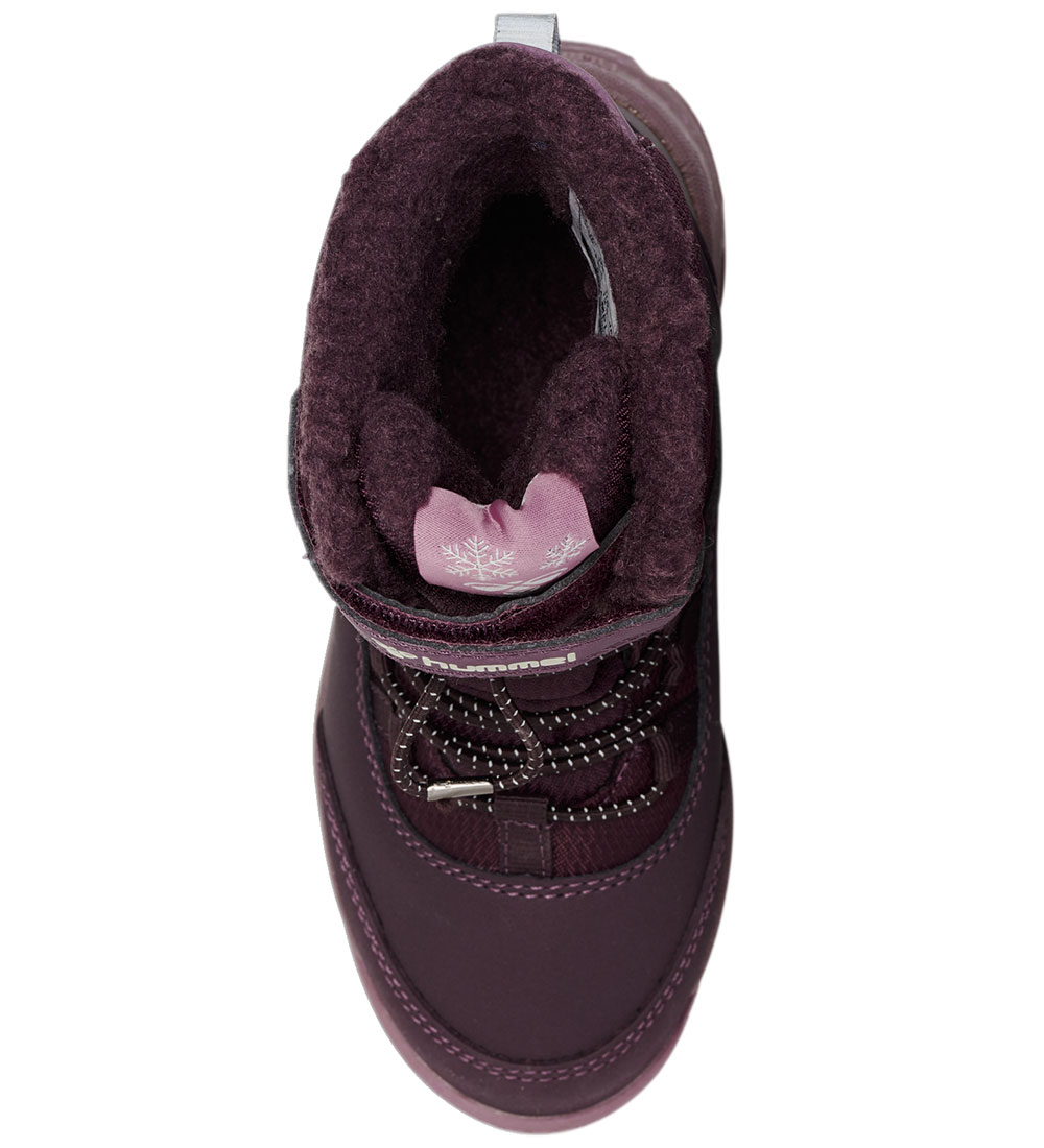 Hummel Vinterstøvler - Snow Boot Tex JR - Catawba Grape