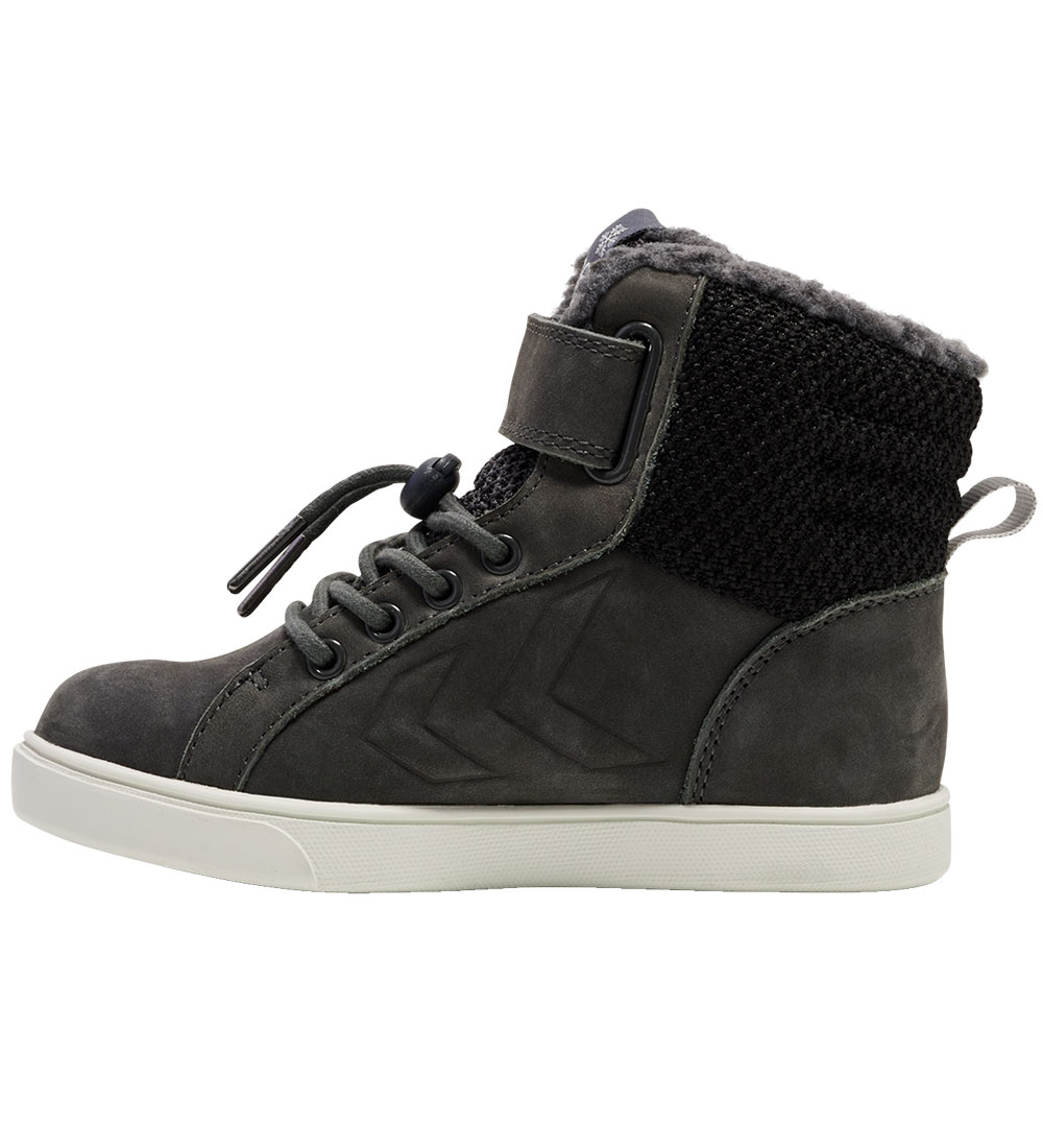 Hummel Vinterstøvler - Splash Tex JR - Asphalt